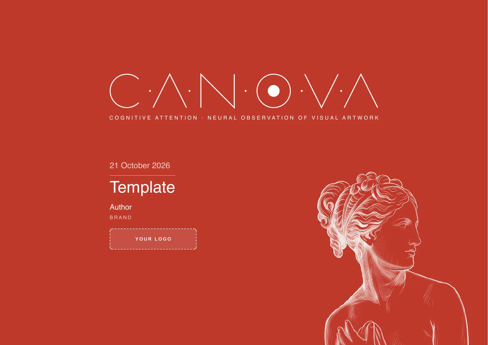 CANOVA attention report, cover page